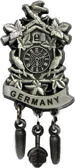 Metal Cuckoo Clock Hat Pin For German Hat In 2021 German Hats Cuckoo Clock Clock