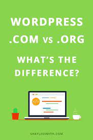 Wordpress Com Vs Wordpress Org What S The Difference Blog Business Plan Blog Checklist Blogging Advice