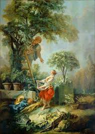 Francois Boucher The Cherry Gatherers In 2020 Rococo Painting Rococo Art French Paintings