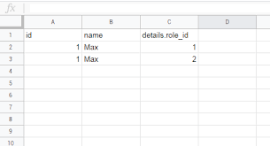 If you want to change the data types, just add a step at the end of the query that generates the output table. Is There A Google Sheets Or Ms Excel Formula To Convert A Column With Json Array To Multiple Rows Stack Overflow