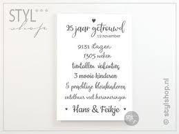 Poster Huwelijksjubileum Styl Shop Uniek En Origineel Kado Nodig Die Vind Je Hier Niet Alleen Friese Producten Maar Ook Leuke Kinderkamer Musthaves