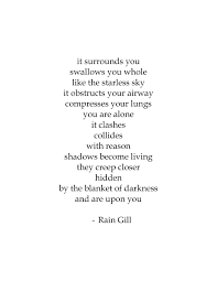 Poem By Rain Gill Poetry Collection Poems Quotes
