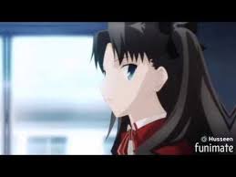 انترو انمي بنت شعرها اسود وعيون زرق youtube anime art