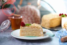 Russian Honey Cake Medovik Recipe Turkish Style Cooking