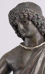 The myth has it that aphrodite cursed his mother myrrha to lust after her own father, king theias of syria. Bronze Figure Of Adonis Tammuz Liebieghaus