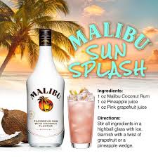 It makes such delicious, easy cocktail recipes from frozen pina coladas and daiquiris to great punch for parties. Malibu Coconut Rum Coconut Rum Rum Drinks Recipes Malibu Coconut