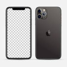 Moscow Russia October 19 2019 New Iphone 11 Pro Max Black Color By Apple Inc Mock Up Screen Phone And Back Side Vector Illus Iphone New Iphone Iphone 11
