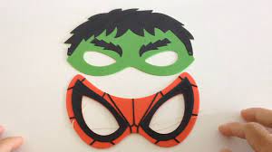 Masques super héros imprimés 3D / 3D printed super hero masks - YouTube
