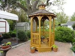 12 Some Of The Coolest Initiatives Of How To Makeover Backyard Landscape Ideas Backyard Pavilion Small Gazebo Small Garden Gazebo
