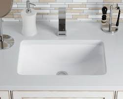 u1913 white rectangular porcelain sink