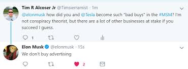 Or is this a moon & shoulders pattern forming. Elon Musk Replied To Me On Twitter With The Cold Hard Truth Teslamotors
