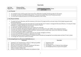 The financial officer job description includes elements such as: Http Www Thefa Com Media Cfa Huntsfa Files Vacancies Finance Officer 2019 Ashx La En