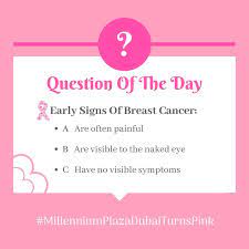 Questions and comments from the audience reveal a misunderstanding of some aspects of the disease. Millennium Plaza Hotel Dubai Breast Cancer Awareness Month Social Media Quiz Question 1 Follow The Mechanics Below And Get The Chance To Win Valuable Prizes 1 Follow Our Official Pages