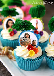 Moana Cupcakes Recipe Moana Cupcake Fun Desserts Best Dessert Recipes