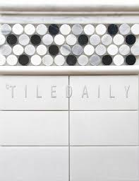 Black And White Penny Tile Marble Penny Round Mosaic Black And White Penny Round Mosaic Penny Round Penny Round Tiles