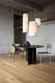 Edge Table Round The Elegant Round Dining Room Table From Munk Collective Black Round Dining Table Round Dining Room Table Interior Design Dining Room