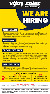 Team Leader job vacancy at Vijay Sales