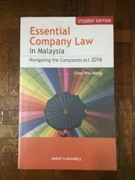 (d) trademarks which consist exclusively of signs or indications which have become customary in the current language of the. Essential Company Law In Malaysia Navigating The Companies Act 2016 Textbooks On Carousell