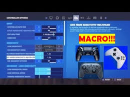 Fortnite edit macro on any keyboard or mouse (even desktop m&k). How To Get A Macro On Ps4 Xbox One Edit Insanely Fast On Fortnite Youtube