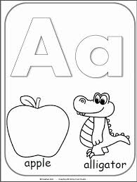 As one commenter suggested, you can even change the worksheet, for example the images, to better suit your class so there is really no reason to have to start from scratch. Alphabet Coloring Sheets A Z Pdf Elegant Letter A Alphabet Cards For Display Or Coloring F Alphabet Coloring Pages Alphabet Activities Preschool Alphabet Cards