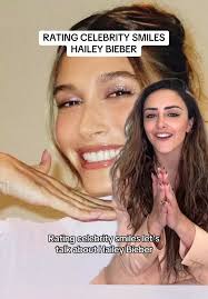 Hailey Baldwin with Braces