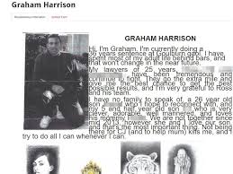 Graham Harrison: Sadistic rapists creepy quest from inside jail |  news.com.au — Australias leading news site