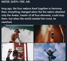 Water Earth Fire Air Know Your Meme