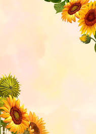 Hand Drawn Sunflower On A Yellow Background Vector Premium Image By Rawpixel Com Sunflower Illustration Flower Background Wallpaper Yellow Background