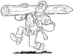 Pin By Kari Warling On Jaxon S First Birthday Coloring Pages Lumberjack Party Lumberjack