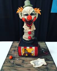 Clown Jack In The Box For Halloween Competition Clown Cake Creepy Clown Clown
