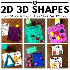 how to teach 2d and 3d shapes a kinderteacher life