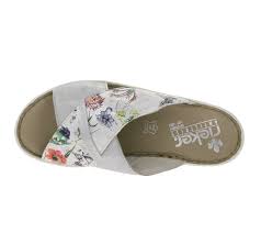 Mules pour femmes large assortiment grandes marques retour gratuit. Rieker Mules Chaussures De Maison Pour Femmes A La Mode Avec Semelle Plateforme Gris