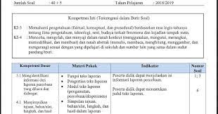 Check spelling or type a new query. Kisi Kisi Soal Pas Bahasa Indonesia Kelas 9 K 2013 Smp Mts Soal Pelajaran