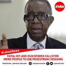 LatestNews: After the death of 11-year-old Duryan McKenzie who died in  yesterday's hit-and-run, Dr Lucien Jones, vice chairman of the National  Road Safety Council, is urging pedestrians to use the designated crosswalks