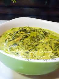 Pucuk ubi masak lemak tanpa perlu celur pasti sedap sehingga bertambah nasi. Sajian Kasih Pucuk Ubi Masak Lemak Tempoyak Petai Cooking Recipes Asian Recipes Recipes