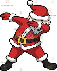 Black And White Santa Hat A Dabbing Santa Claus A Man With A White Beard Wearing A Red And White Santa Claus Hat Jacket And Pants Black Belt Wit Dabbing Santa Santa Boots Santa Claus