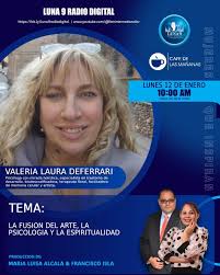 ✨ Este miércoles 21 de enero a las 18 hs (Argentina) ✨ 📻 Radio Revolución  98.9 FM recibe una visita muy especial: Nos acompaña Jenny Pilar Angulo  Marín, terapeuta integral y creadora