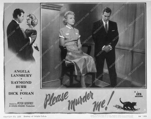 ad slick Angela Lansbury Raymond Burr Please Murder Me 8823-20 – ABCDVDVIDEO