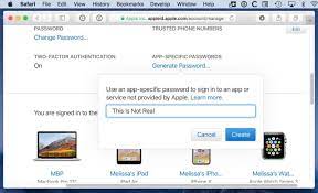 It is just another layer of protection that will ensure you're protected. How To Generate App Specific Passwords For Your Apple Id