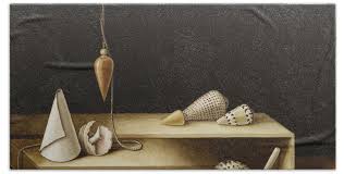 Optical Illusion, 2005 Wc On Paper Beach Towel by Jenny Barron