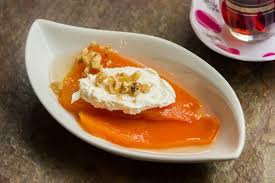 Kaymakli Kabak Tatlisi Susser Kurbis Mit Kaymak Rezept Video Kochdichturkisch Lebensmittel Essen Kurbis Rezepte