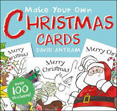 So here's what you're going to do for your diy cheap christmas photo cards. Make Your Own Christmas Cards Salariya Book Company 9781912006212