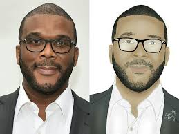 I decided to make a cartoon of TYLER PERRY... Since we have the same last  name lol 😂 #Perry #TylerPerry