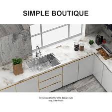 undermount sink 16 gauge deep single