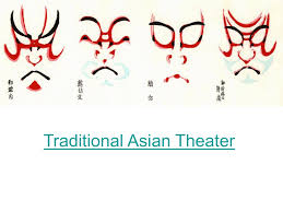 The stage is also simplified, with few stage props and no separation. Traditional Asian Theater