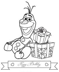 Frozen 2 coloring pages frozen coloring pages disney princess. Olaf Birthday With Gifts Coloring Page Happy Birthday Coloring Pages Birthday Coloring Pages Elsa Coloring Pages