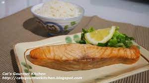 Cat's Gourmet Kitchen: 鮭魚幽庵燒Baked Soy Sauce Marinated Salmon