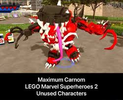 As is now expected with these releases, the game is packed full of characters to unlock and then play. Maximum Carnom Lego Marvel Superheroes 2 Unused Characters Maximum Carnom Lego Marvel Superheroes 2 Unused Characters
