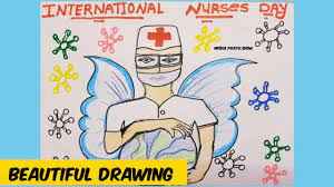 Know florence nightingale and nurses day. International Nurses Day 2021 Learn To Draw A Nurse Drawing For Corona Warriors Very Easy Youtube