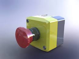 Emergency Button Download Free 3d Models 5045 Switch Emergency Button Emergency 3d Model Buttons